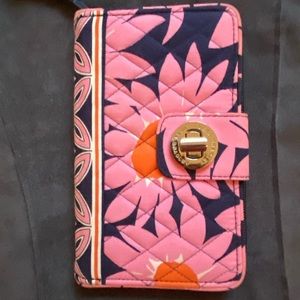 Vera Bradley Wallet. Navy and pink.